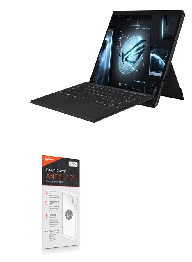 بوكس ويف واقي شاشة BoxWave متوافق مع ASUS ROG Flow Z13 2023 (13.4 بوصة) - ClearTouch مضاد للتوهج (عبوة من قطعتين)، غشاء غير لامع مضاد لبصمات الأصابع - Image 1